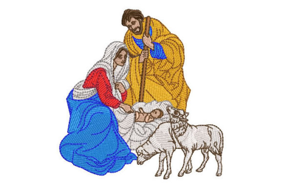 Birth of Baby Jesus Embroidery Design Review