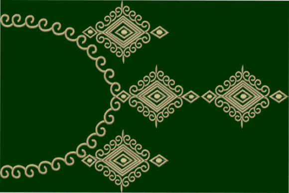 Diamond Game Embroidery Design Review for Craft Fairs
