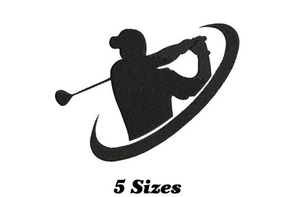 Golf Swing Embroidery Design: A Sporty Seasonal Addition