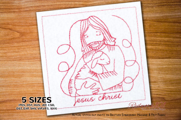 Jesus Christ Design Review: A Faithful Embroidery Addition