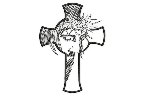 Jesus on the Cross Embroidery Design Review