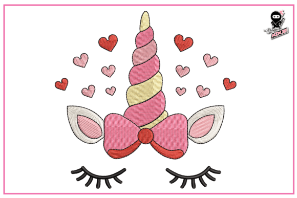 Love Unicorn Embroidery Design Review for Boutique Apparel