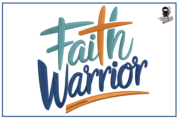 Reviewing Faith Warrior for Real Embroidery Projects