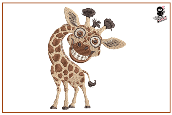Silly Giraffe Review: A Playful Embroidery Design for Creative Projects