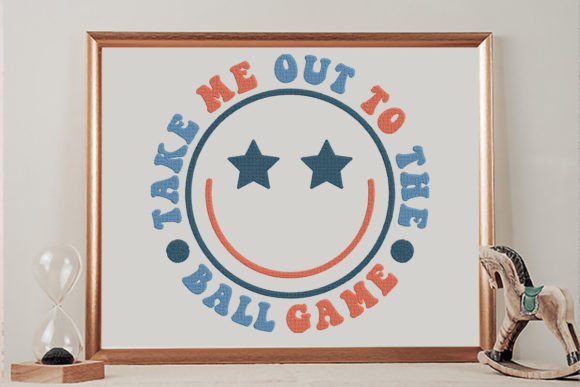 Take Me Out to the Ball Game Embroidery Design Review